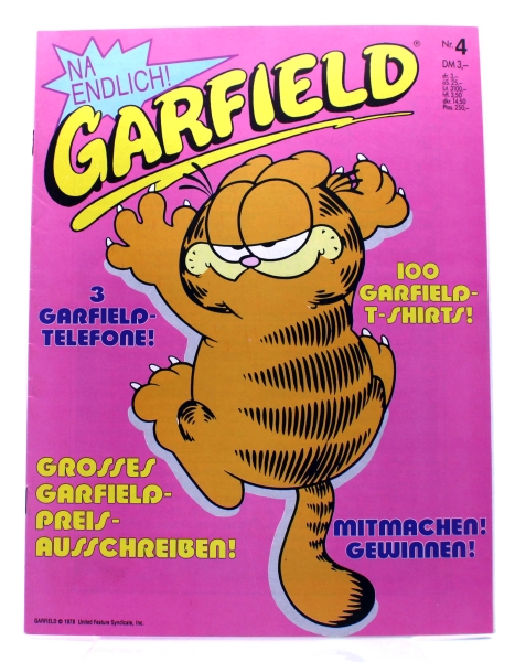 Garfield Comic Magazin Nr. 4 (1987): Reingelegt! von Bavaria Comic Verlag